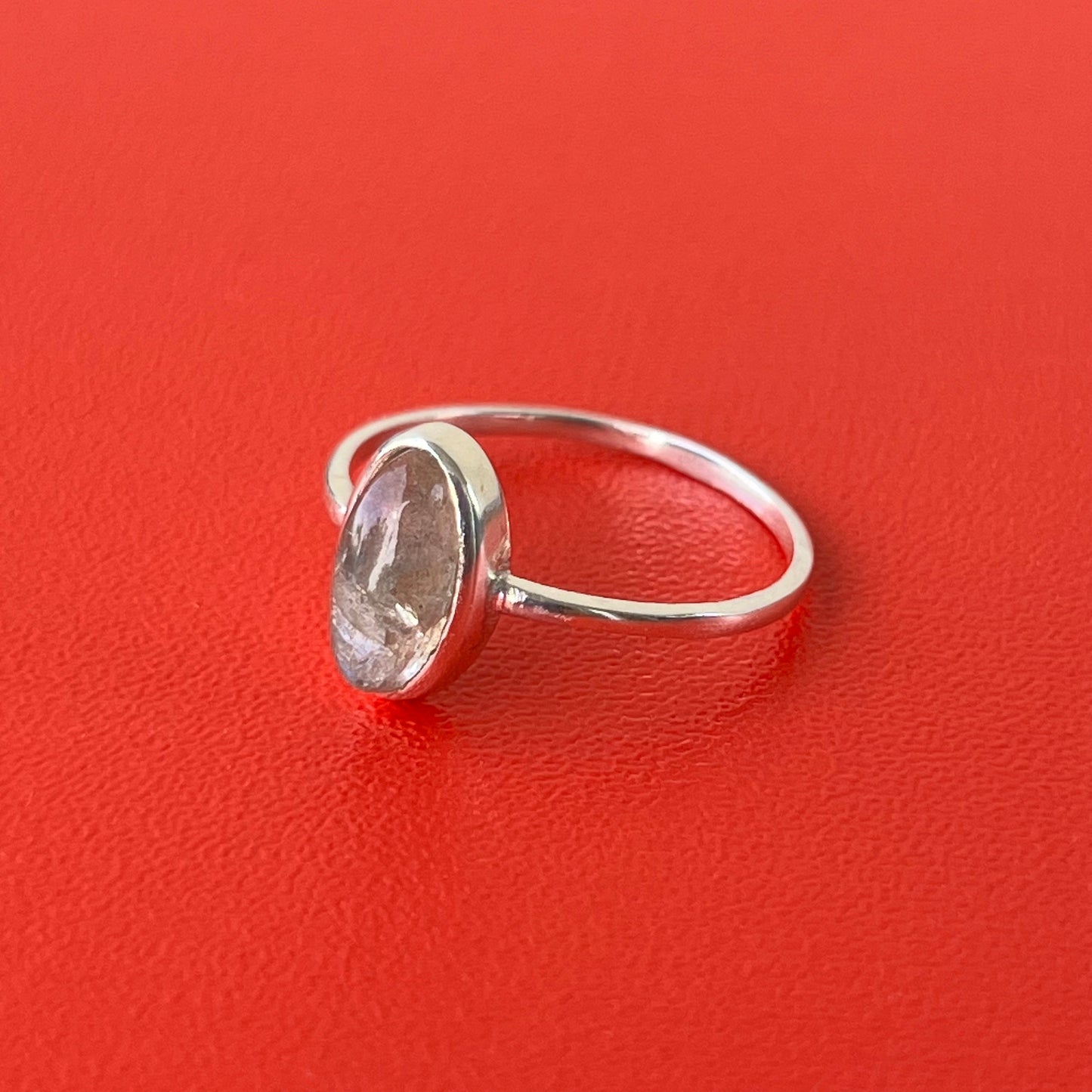 Anillo Labradorita OVALE | "Protección, Intuición y espiritualidad"| Plata 925