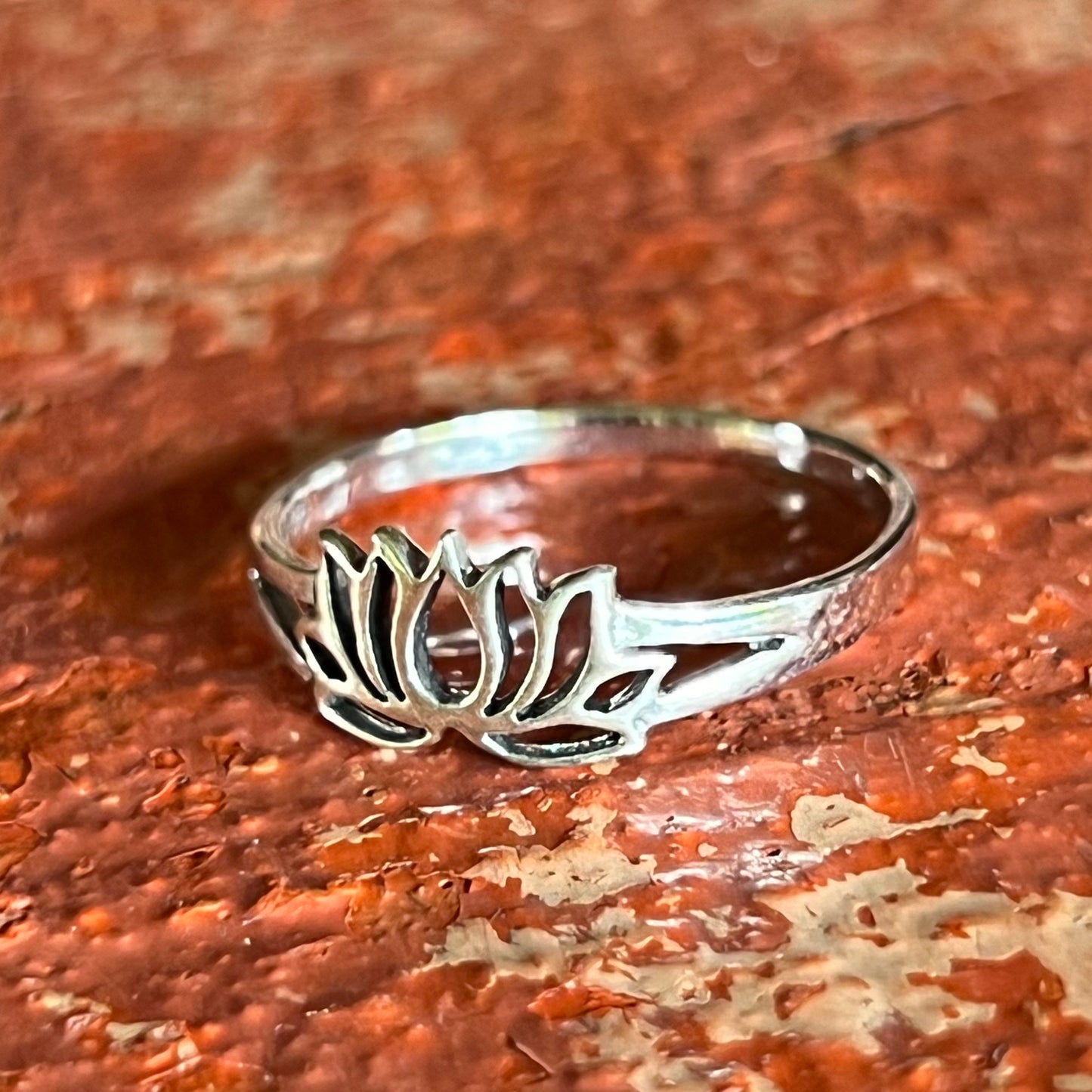 ANILLO DE PLATA | Flor de Loto