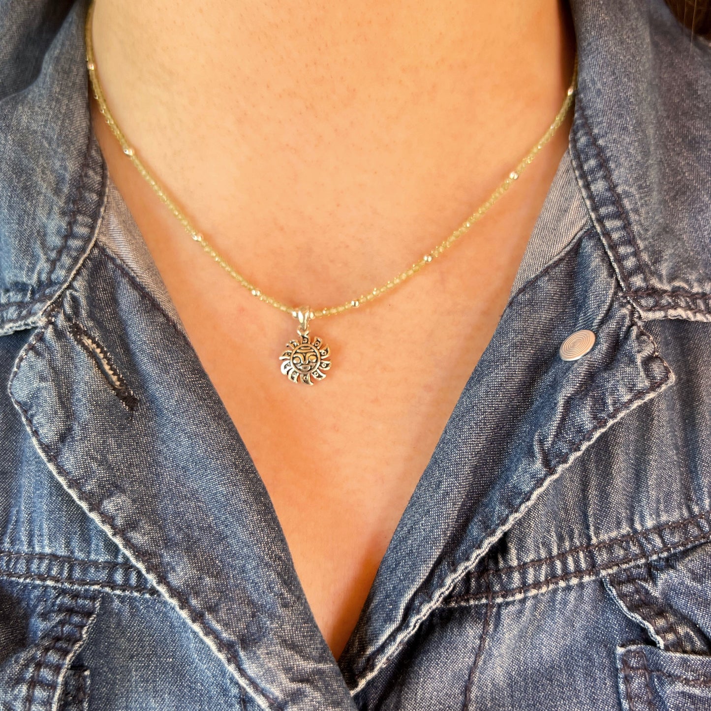 Collar Alegría y Renovación | Peridoto | Plata 925