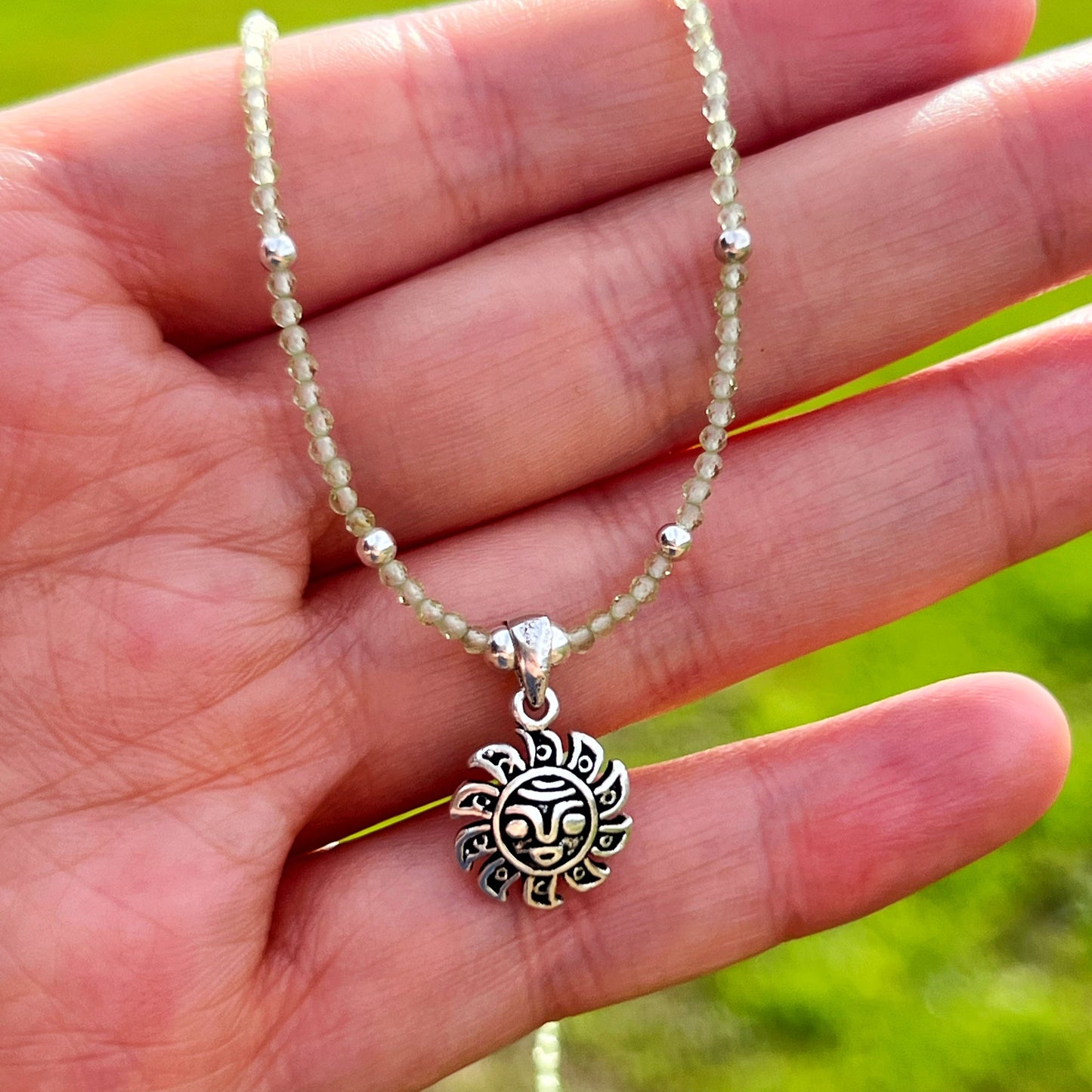 Collar Alegría y Renovación | Peridoto | Plata 925