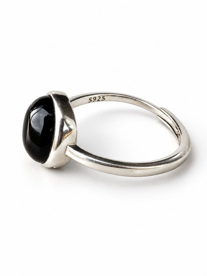 Anillo Ónix | "Protección y fuerza" | Plata 925