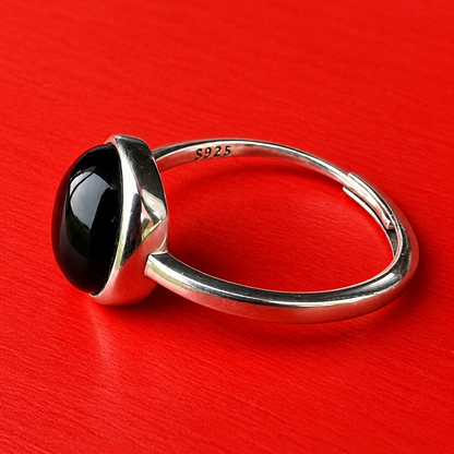 Anillo Ónix | "Protección y fuerza" | Plata 925