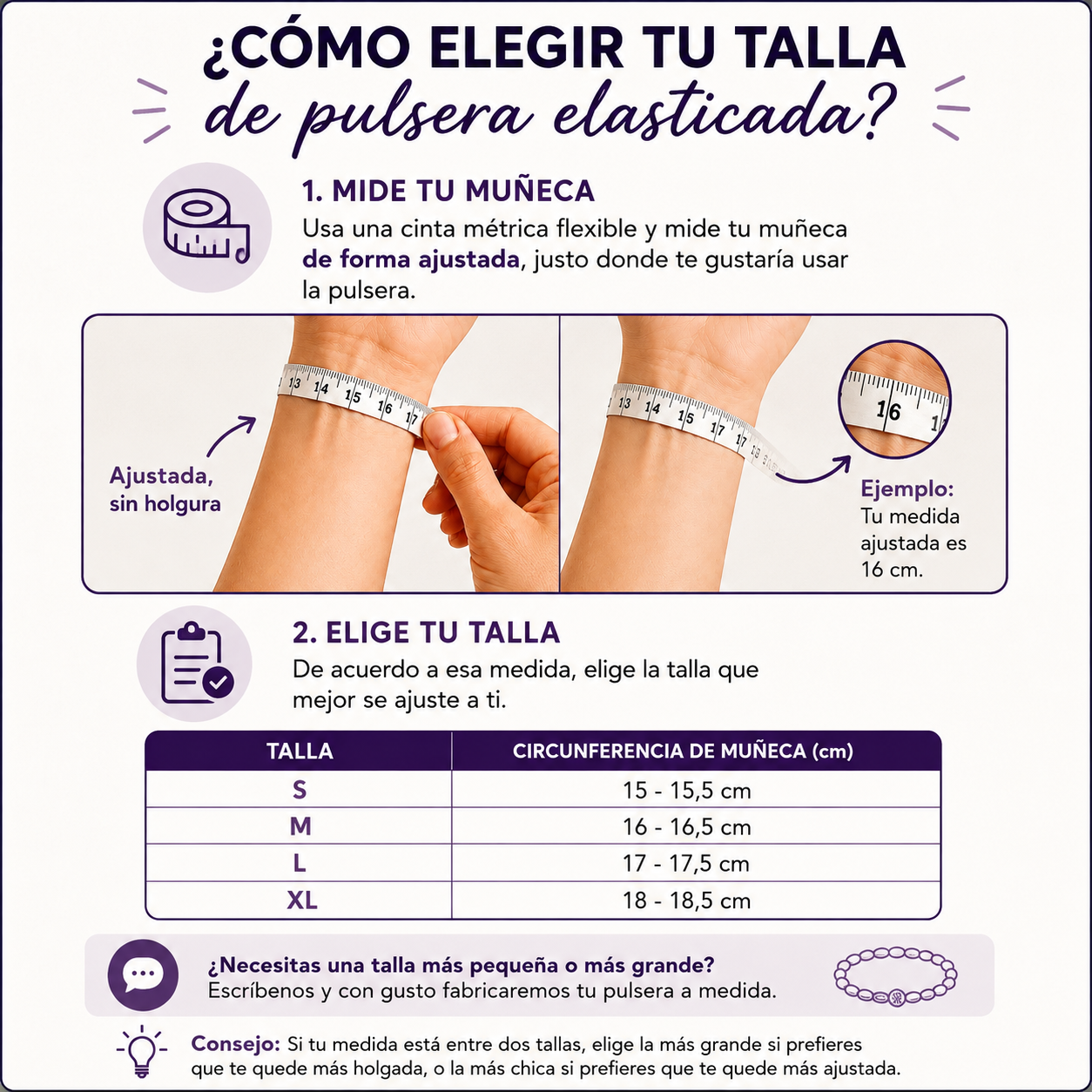 PULSERA ELASTICADA "Estabilidad y fortaleza" | Hematita | Plata 925