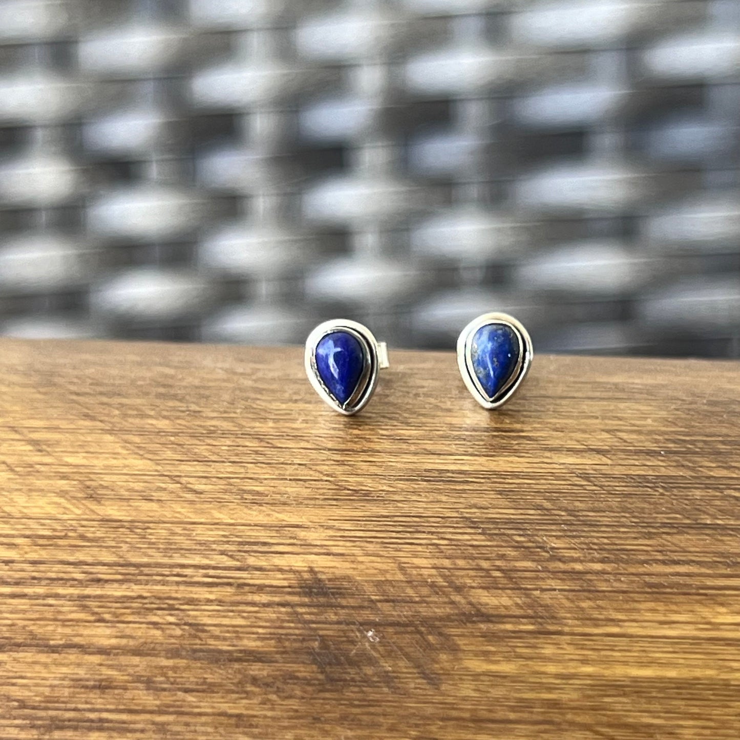 Aretes de Gota | Plata 925 |LAPISLAZULI