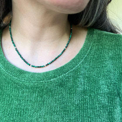 Collar Malaquita "Transformación y sanación" | Plata 925