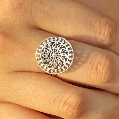 ANILLO DE PLATA | Mandala