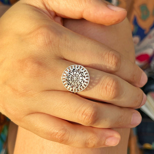 ANILLO DE PLATA | Mandala