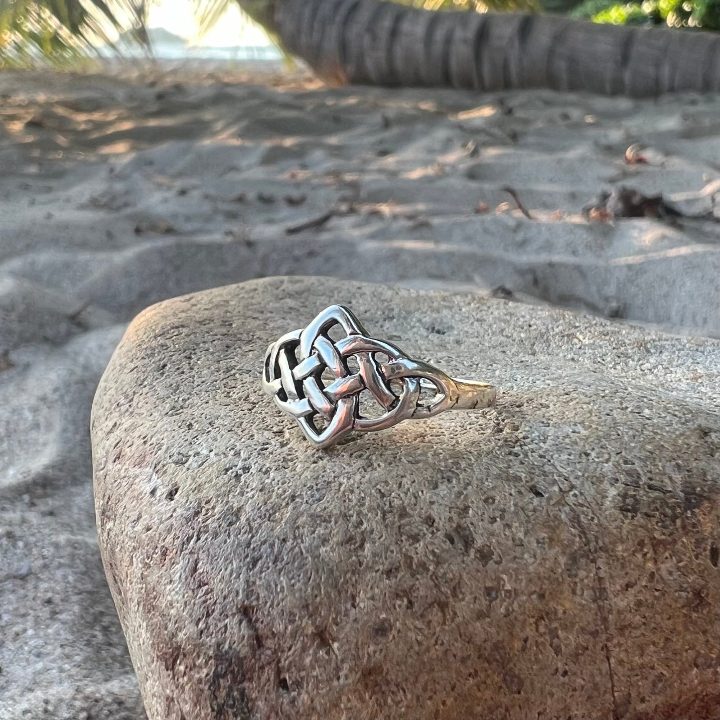 ANILLO DE PLATA | Nudo Celta del Amor