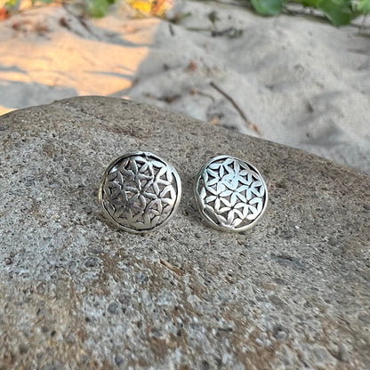 Aretes de Plata | Flor de la vida