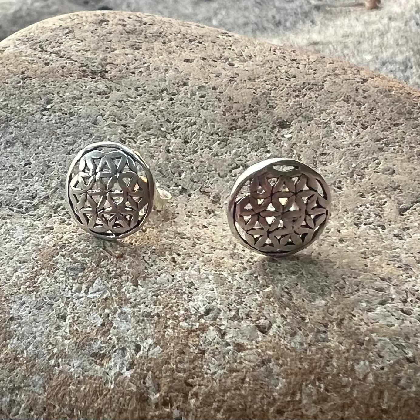 Aretes de Plata | Flor de la vida