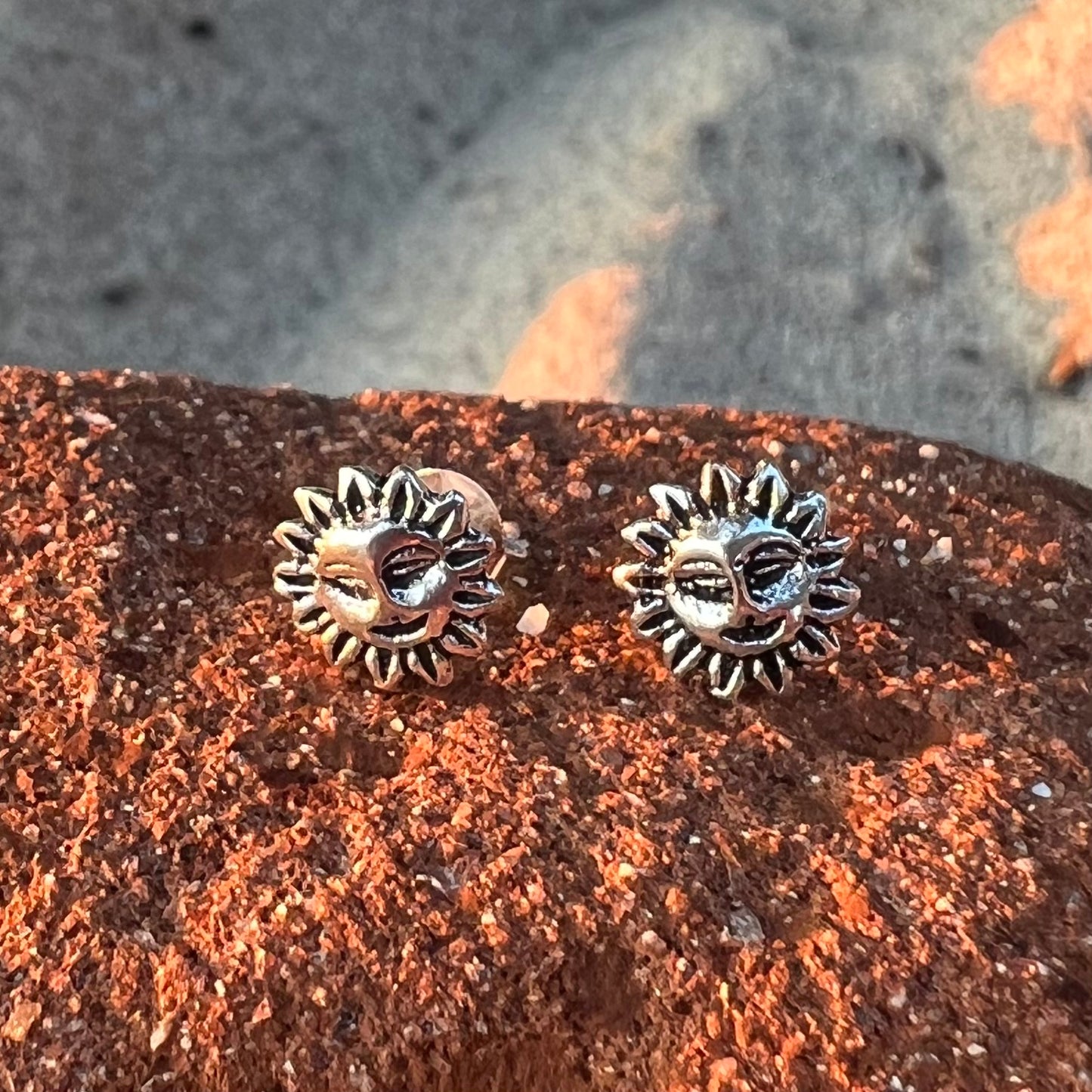 Aretes de Plata | Sol