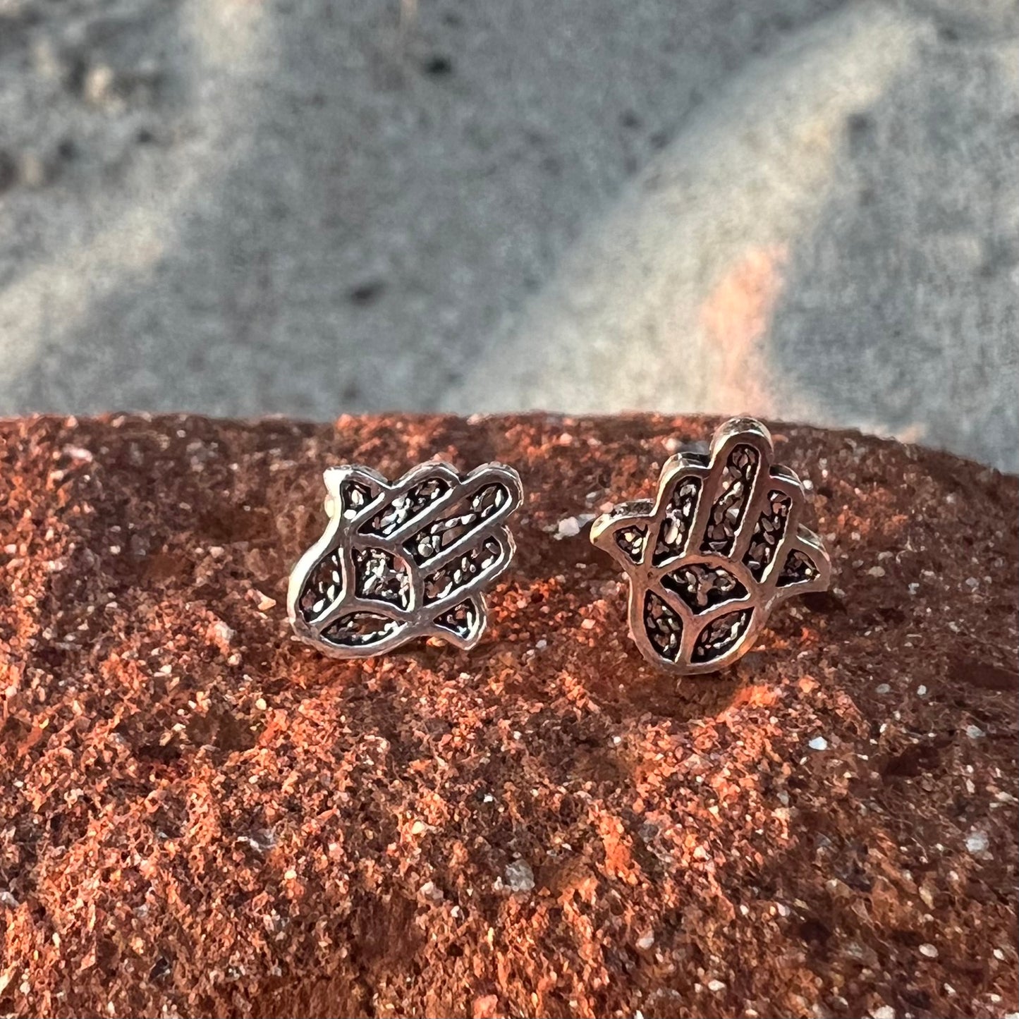 Aretes de Plata | Hamsa