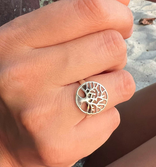 ANILLO DE PLATA | Árbol de la Vida.