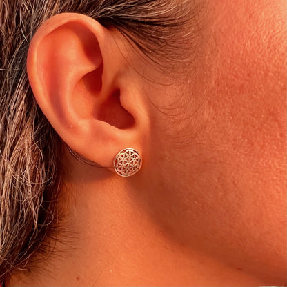 Aretes de Plata | Flor de la vida