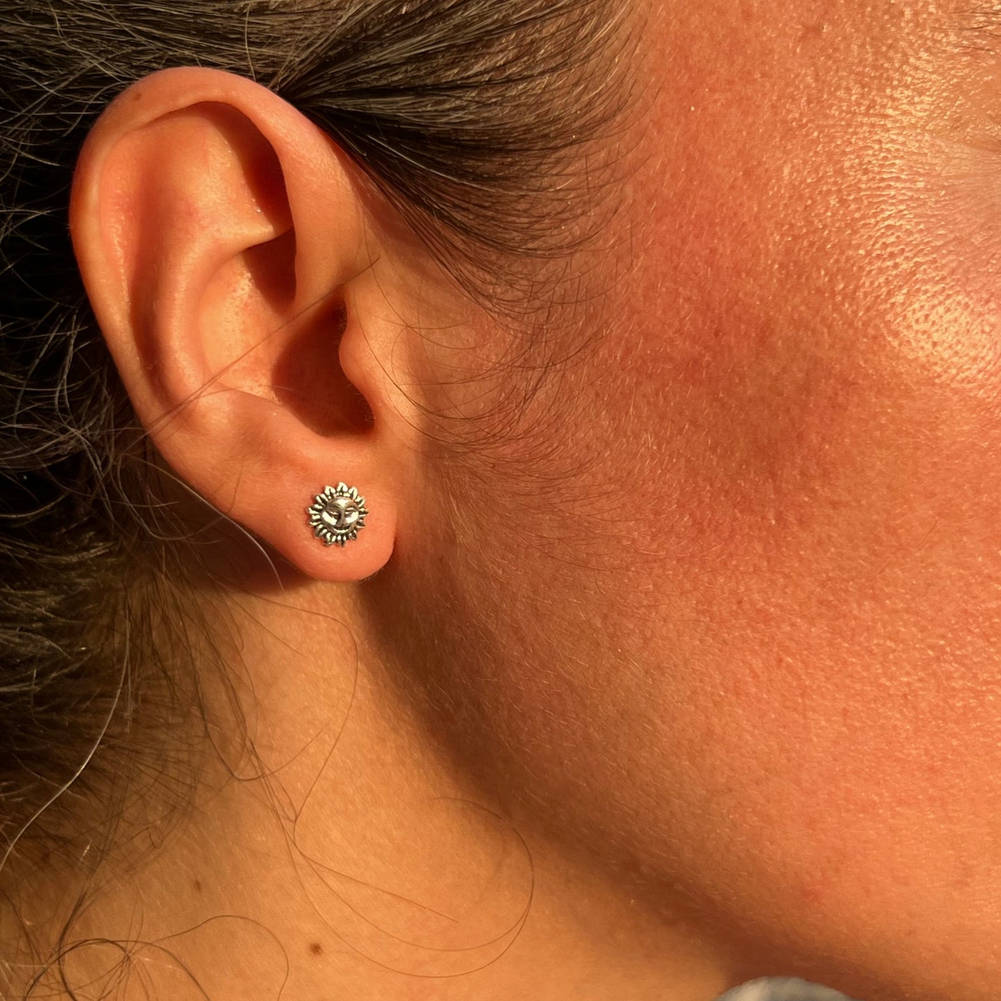 Aretes de Plata | Sol