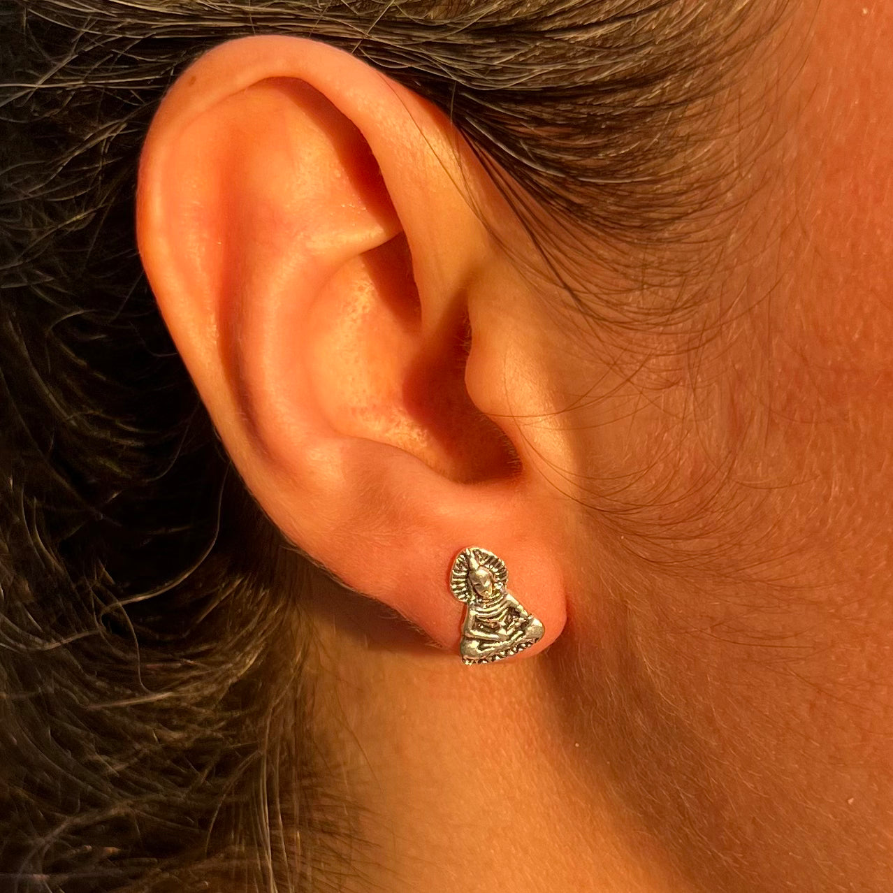 Aretes de Plata | Budha