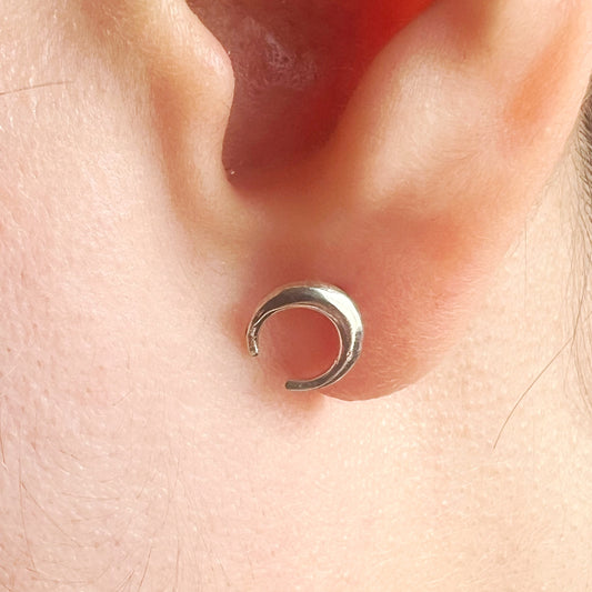 Aretes de Plata | Luna