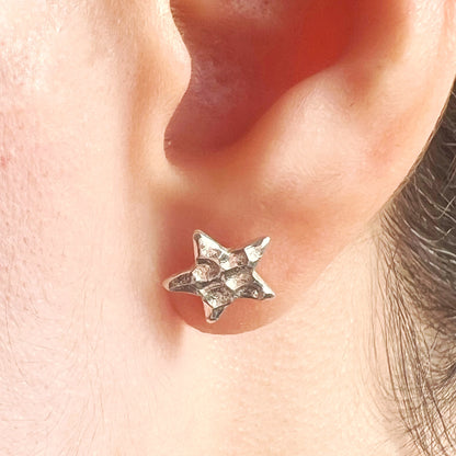 Aretes de Plata | Estrella