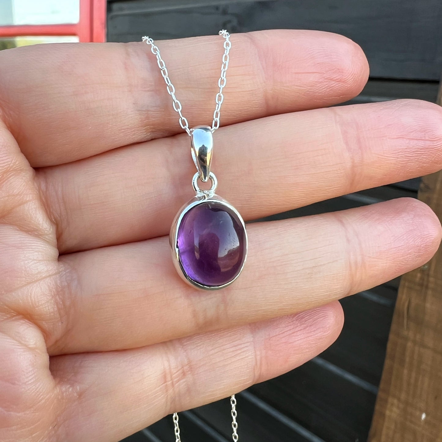 Colgante "Protección y Calma" | Amatista | Plata 925